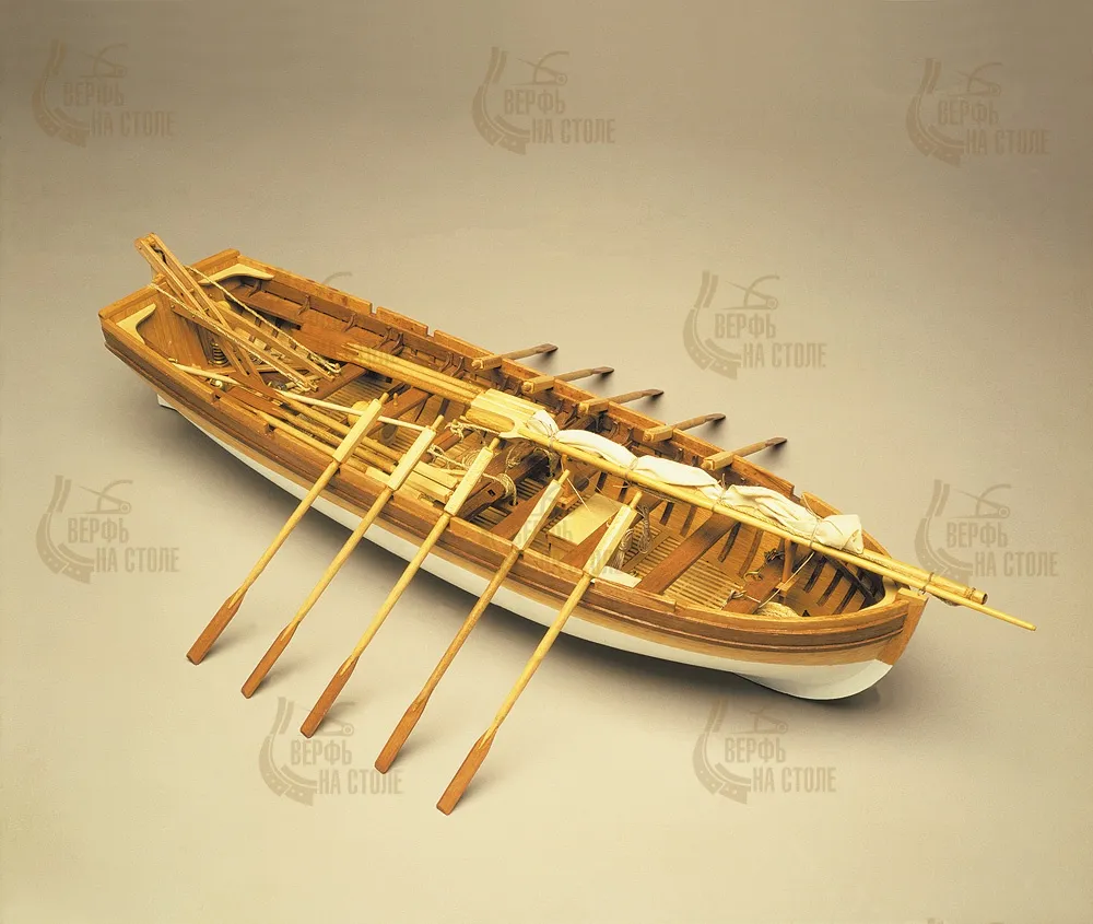 Модель корабля своими руками HMS Victory шлюпка