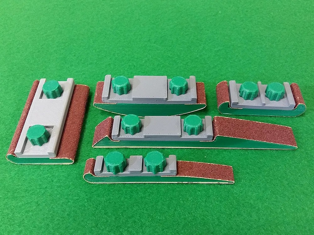 Миниатюрные фигурные шкурники, 5 штук