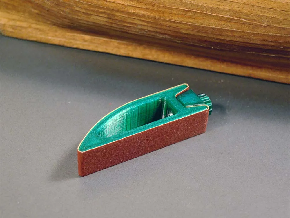 Шкурник универсальный "Кошачий глаз", 85х20 мм