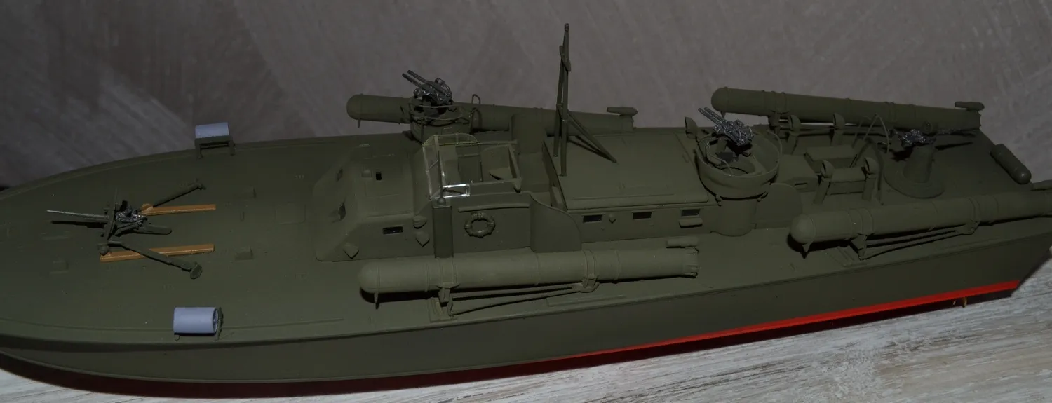 Модель корабля Торпедный катер "PT-109"   - Верфь на Столе