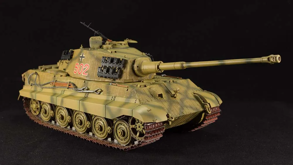 Немецкий танк "Королевский Тигр с башней Хеншель" подарочный набор