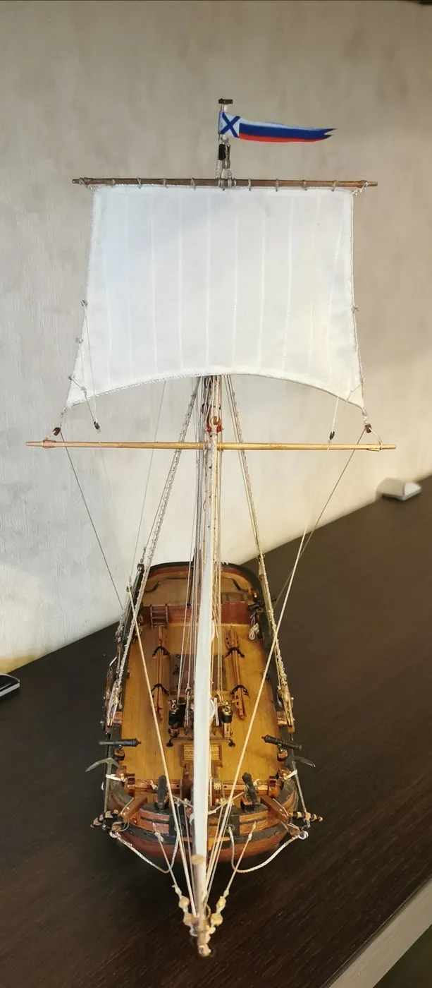 Модель корабля Бот Святой Гавриил - Верфь на Столе