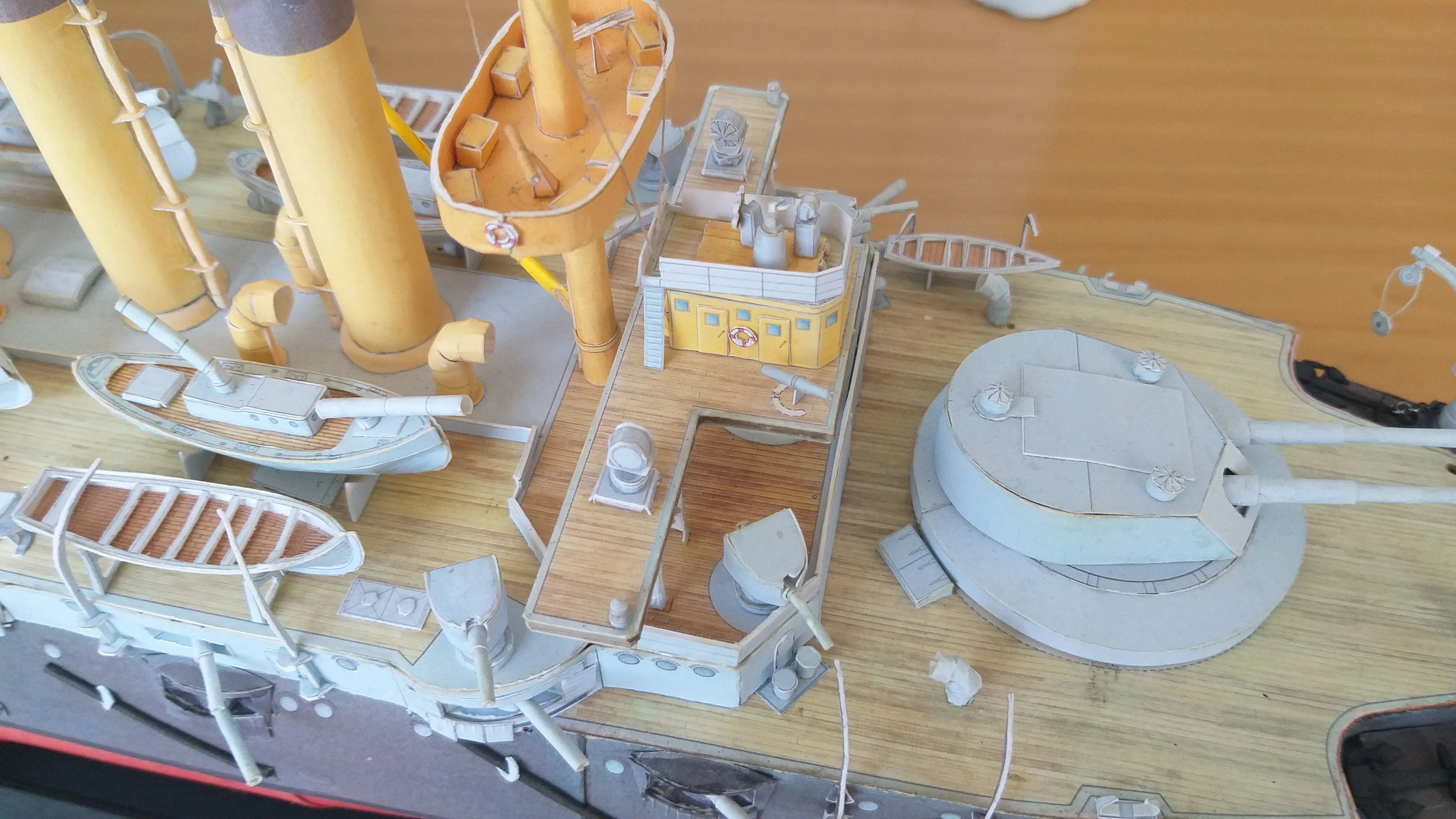 Модель корабля IJN «Shikishima» - Верфь на Столе