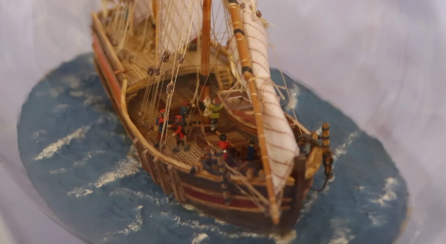 Модель корабля Каравелла "Нинья" - Верфь на Столе