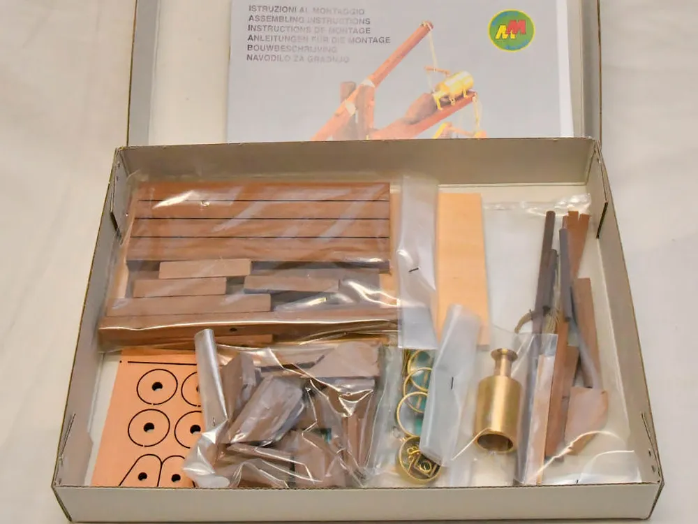 сборная модель пушки