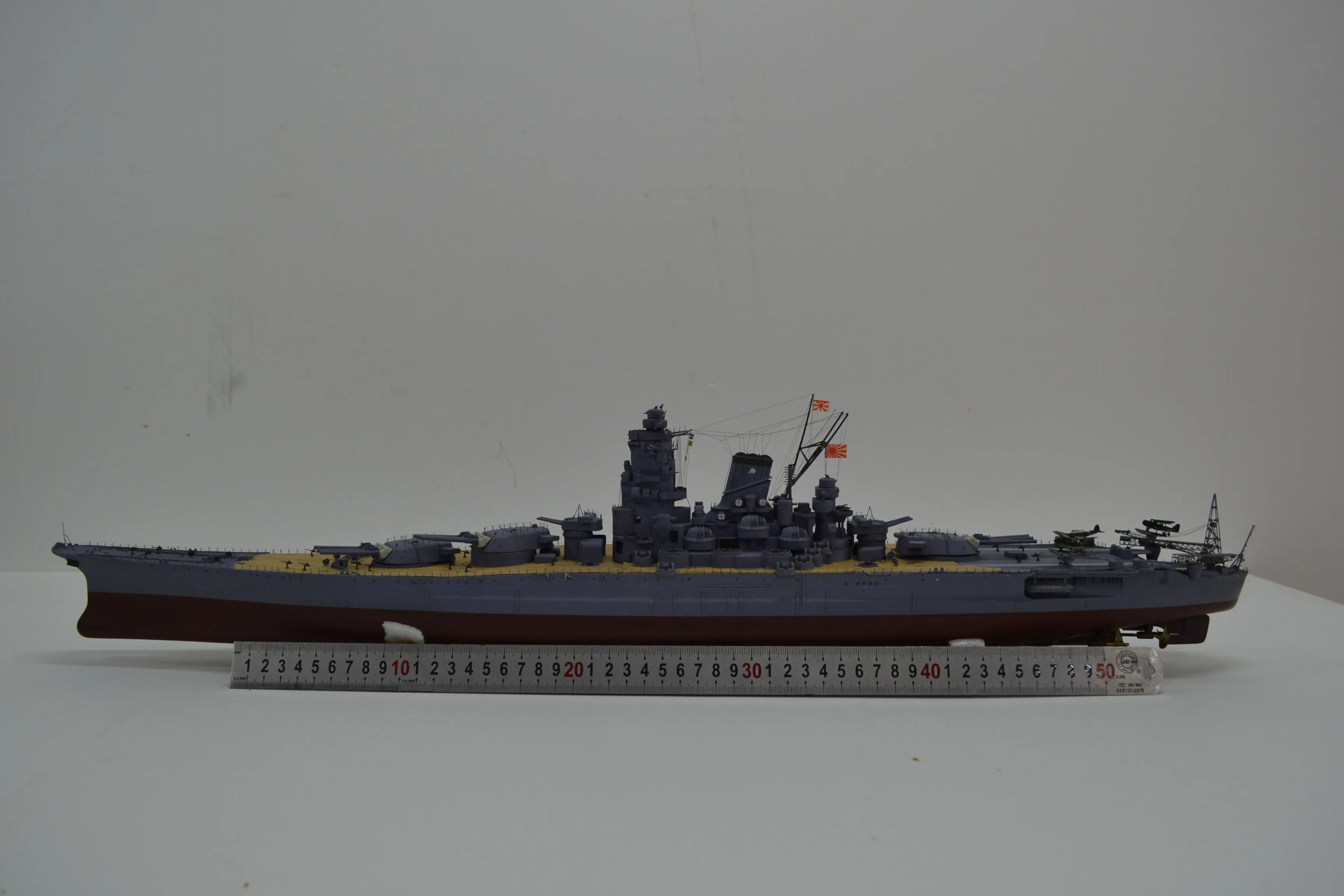 Модель корабля Линкор японского императорского флота «Мусаси» - Верфь на Столе