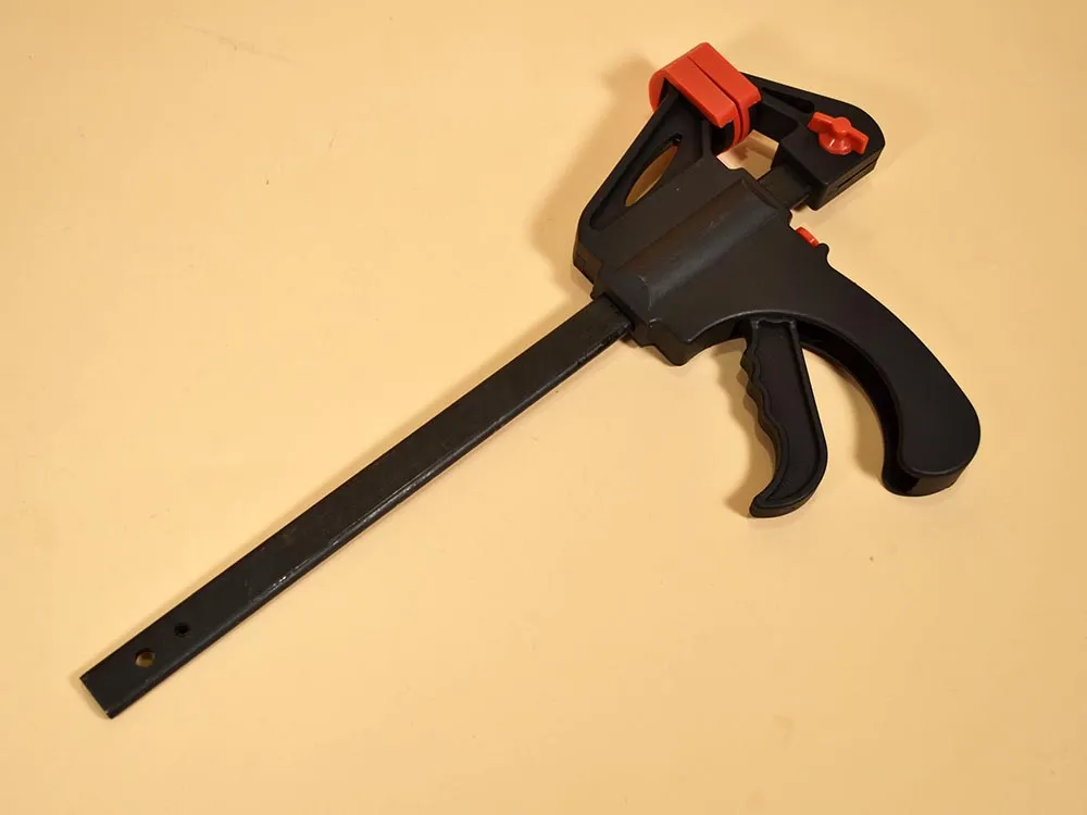 Мощная струбцина (F-зажим), "Мертвая хватка", 150 мм