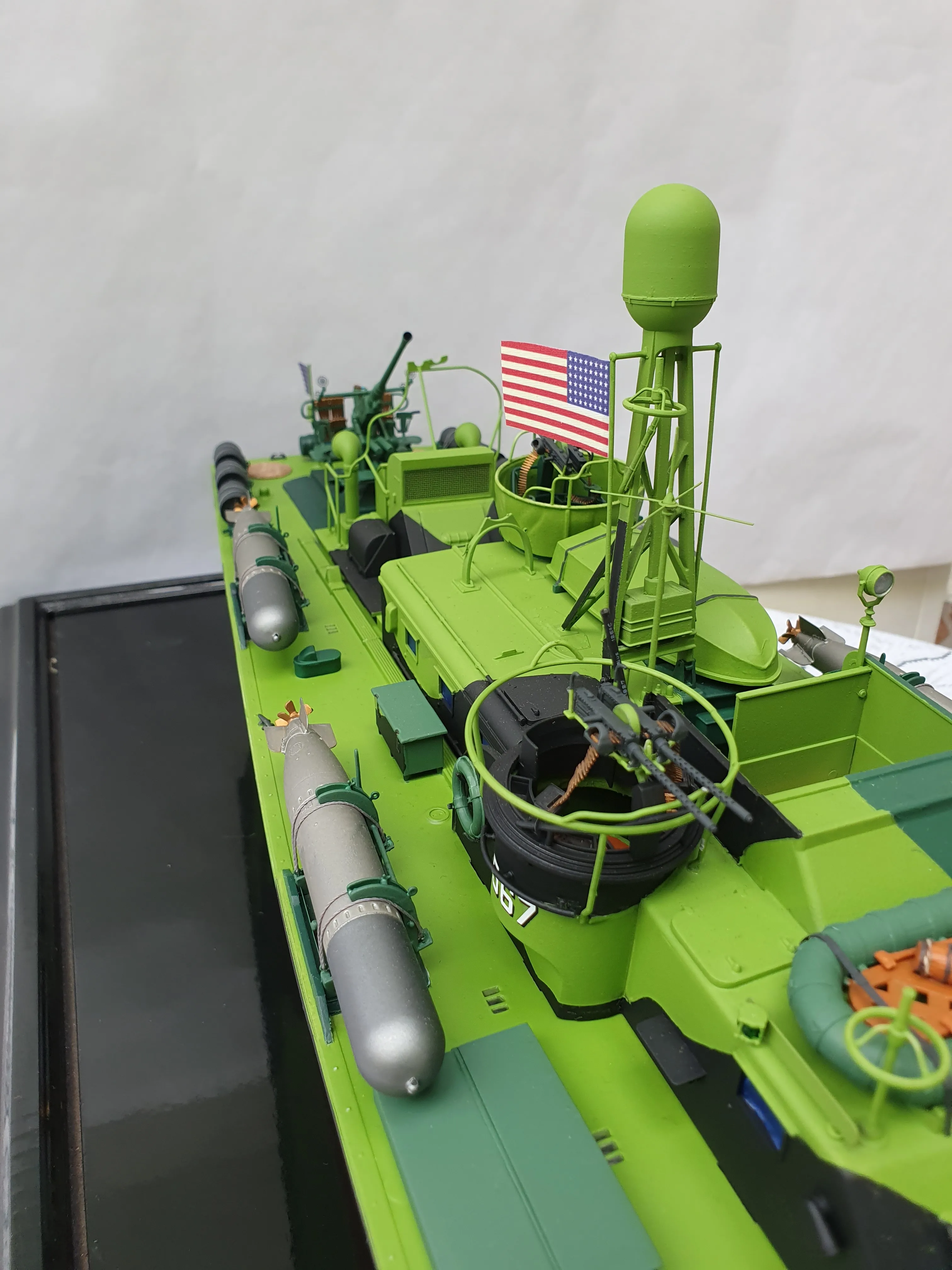 Модель корабля ELCO 80 TORPEDO BOAT PT-567 - Верфь на Столе