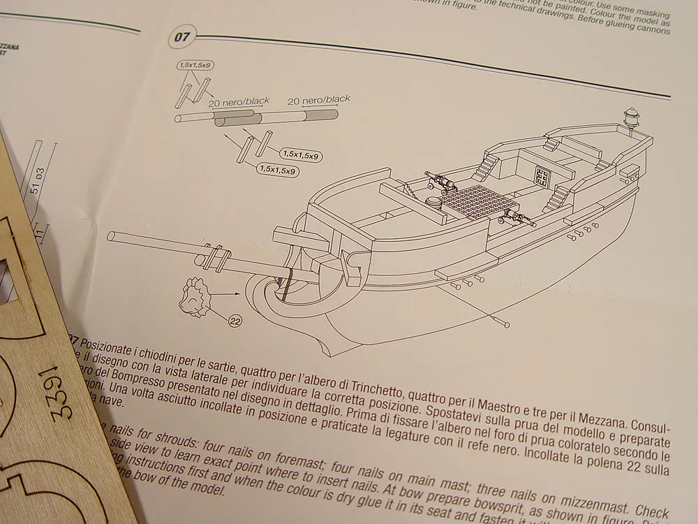 модель корабля Pirate ship (Пиратский корабль)