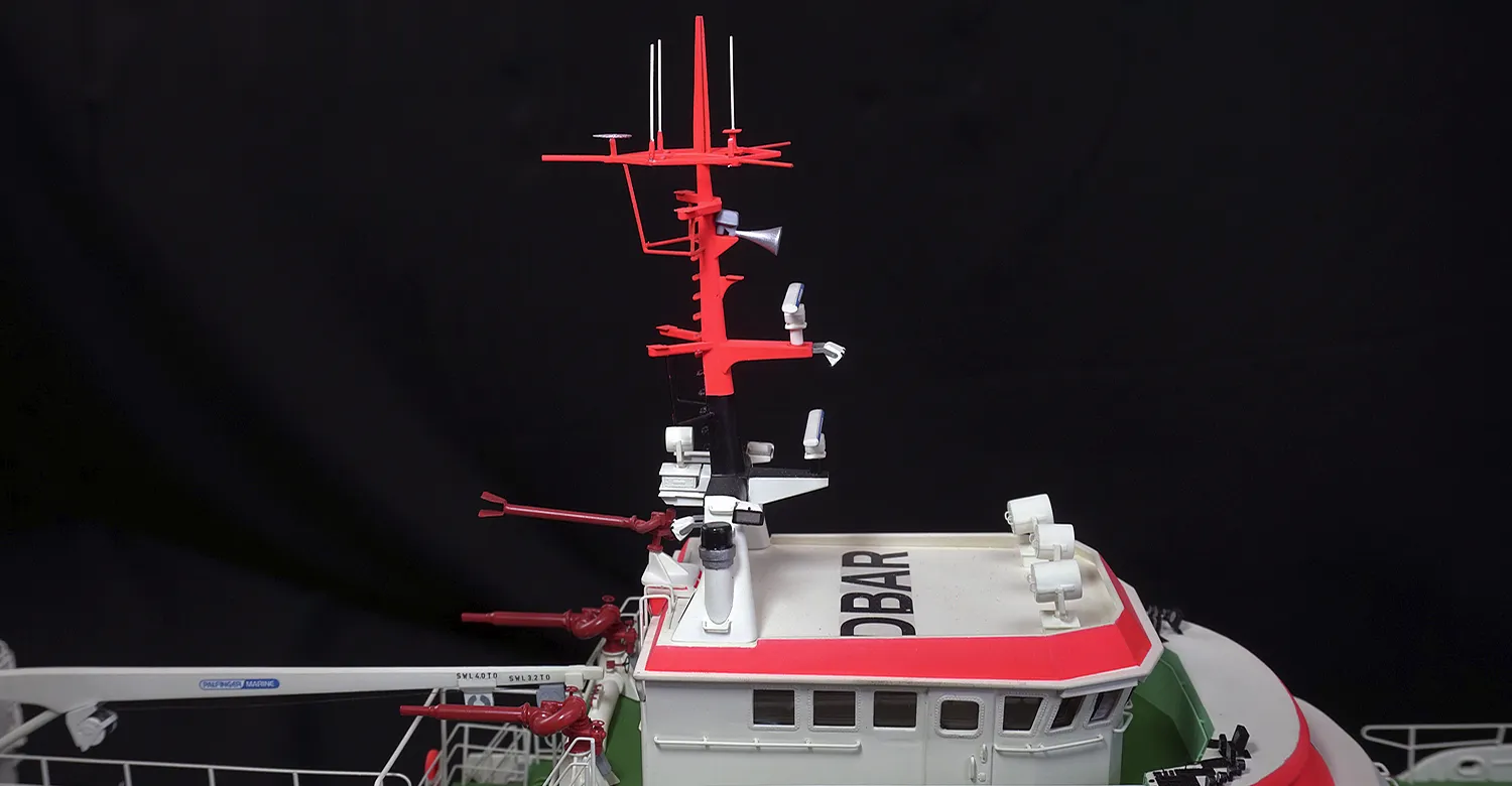 Модель корабля Cпасательный крейсер «HERMANN MARWEDE» - Верфь на Столе