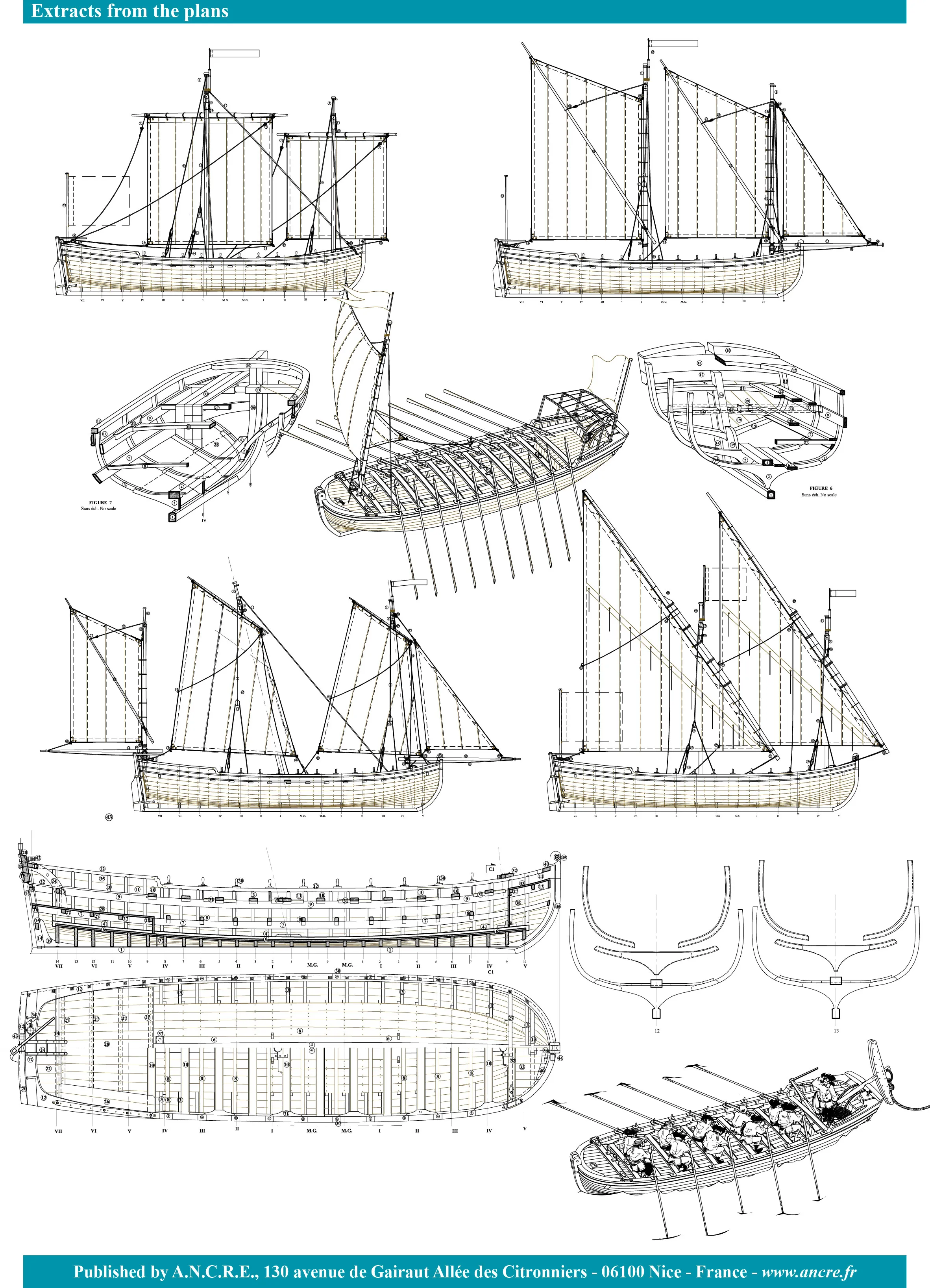 The Ship’s Longboat 1680-1780 + чертежи