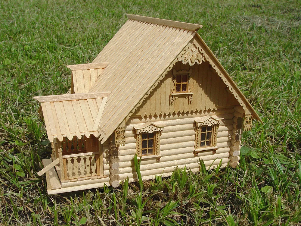 Сторожевой домик, XIX век, 547 деталей + (Стартовый набор инструментов)