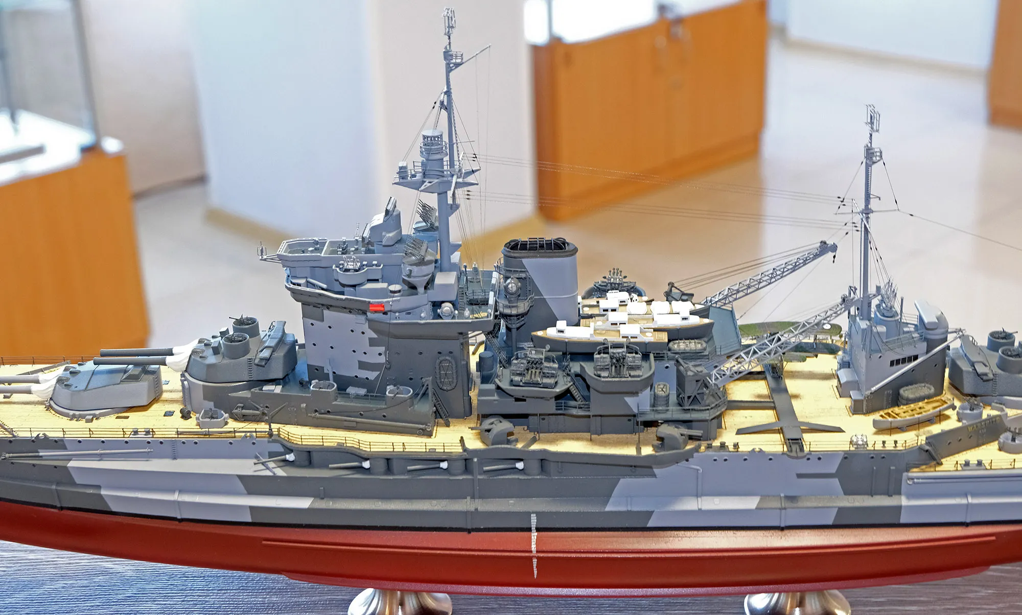 Модель корабля Британский линкор "Warspite" - Верфь на Столе
