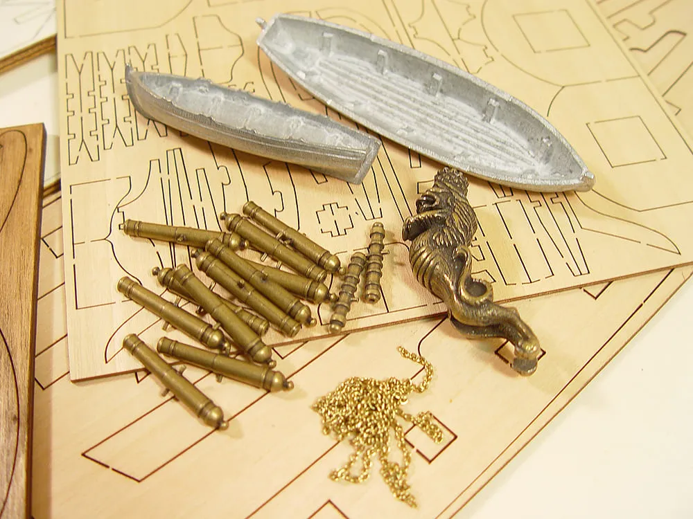 модель корабля своими руками Mercedes