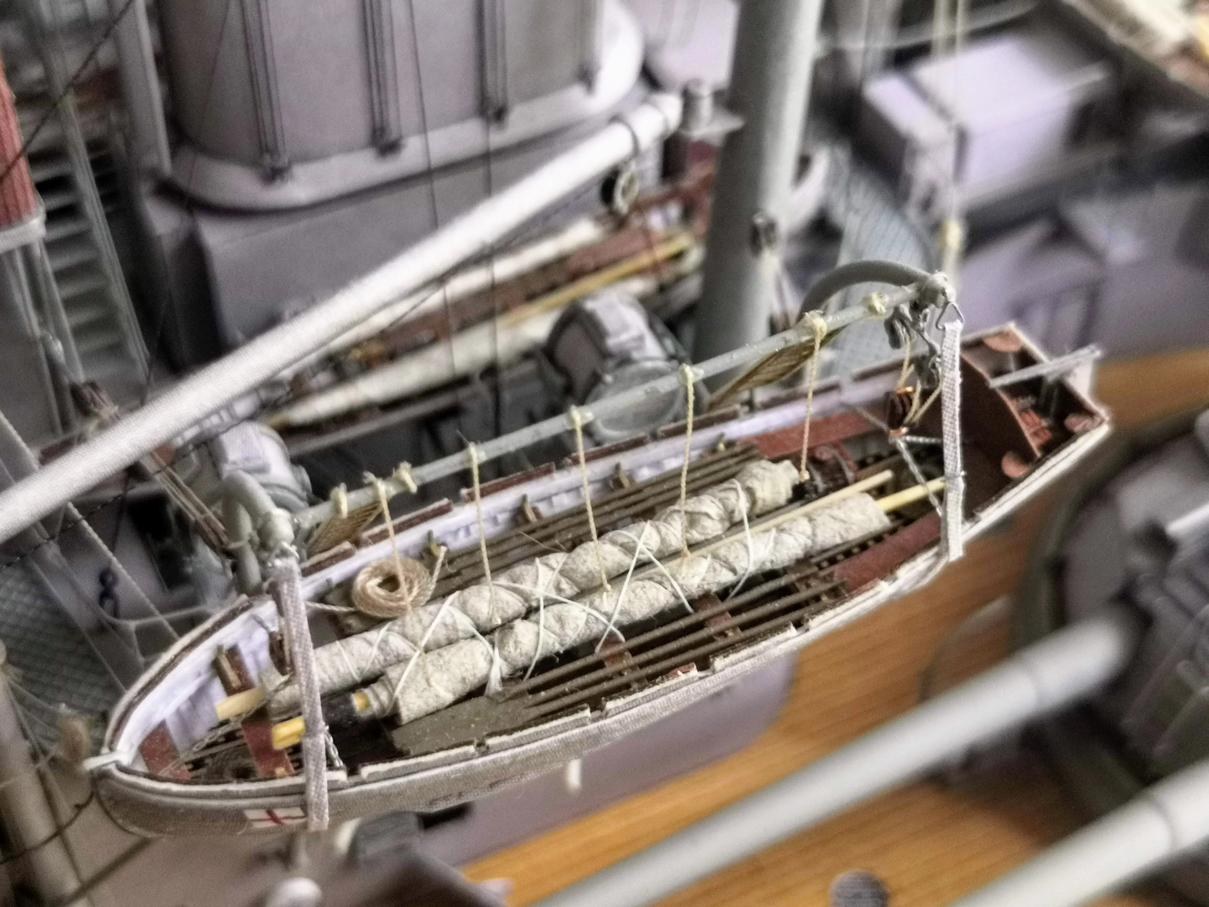 Модель корабля HMS Dreadnough - Верфь на Столе