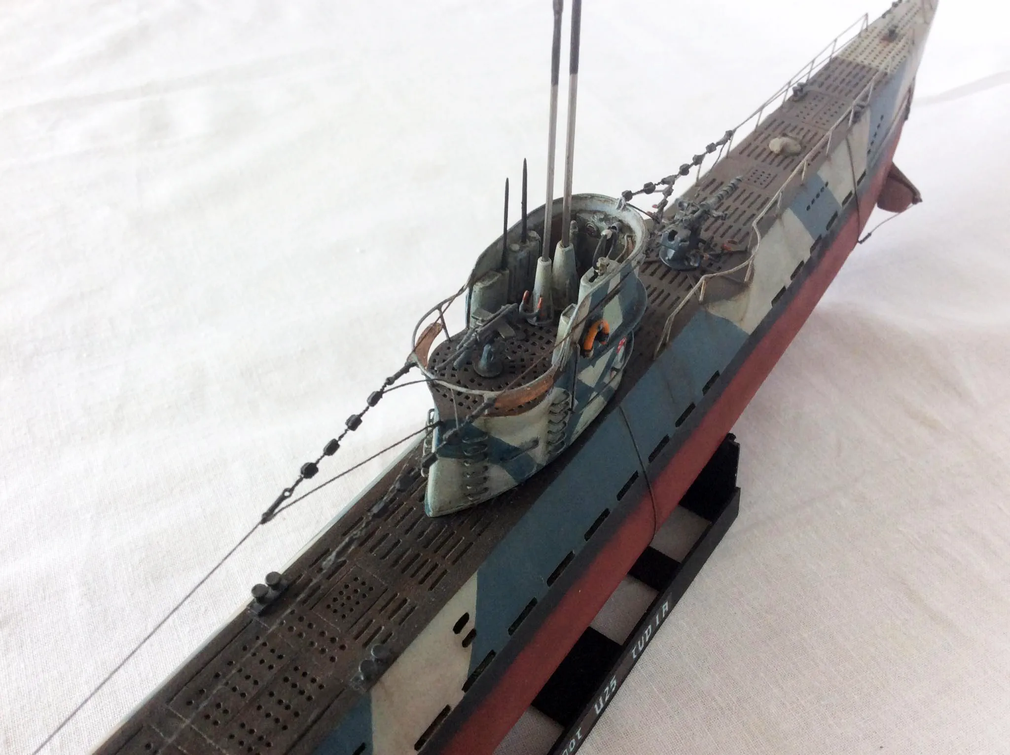 Модель корабля Океанская подводная лодка типа I U-25 - Верфь на Столе