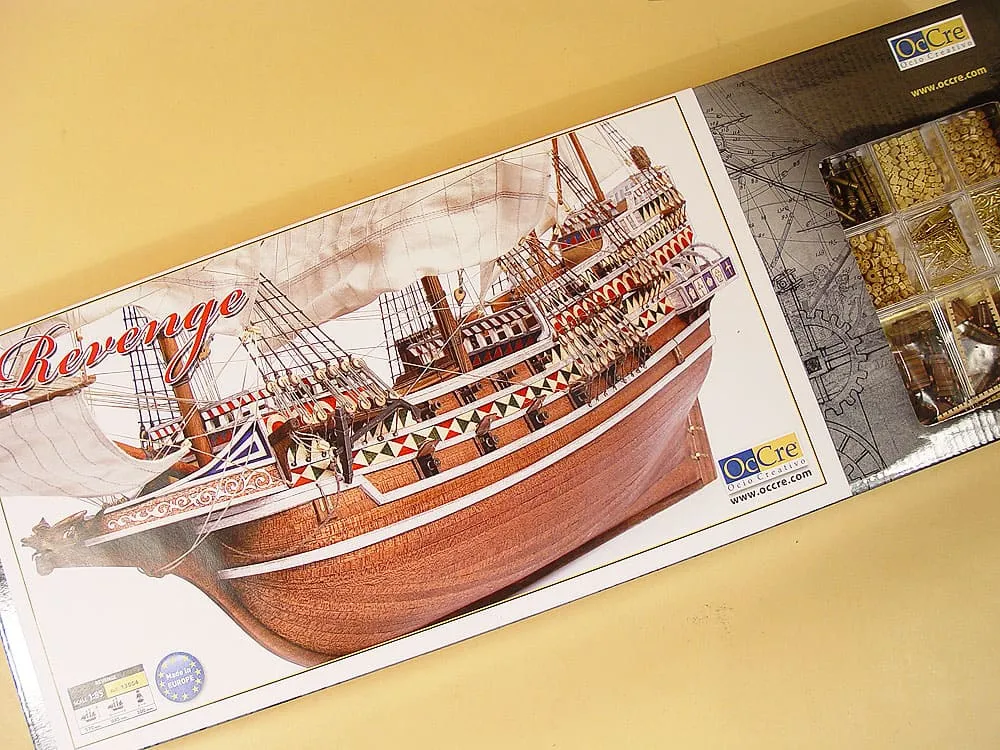 модель корабля своими руками HMS Revenge