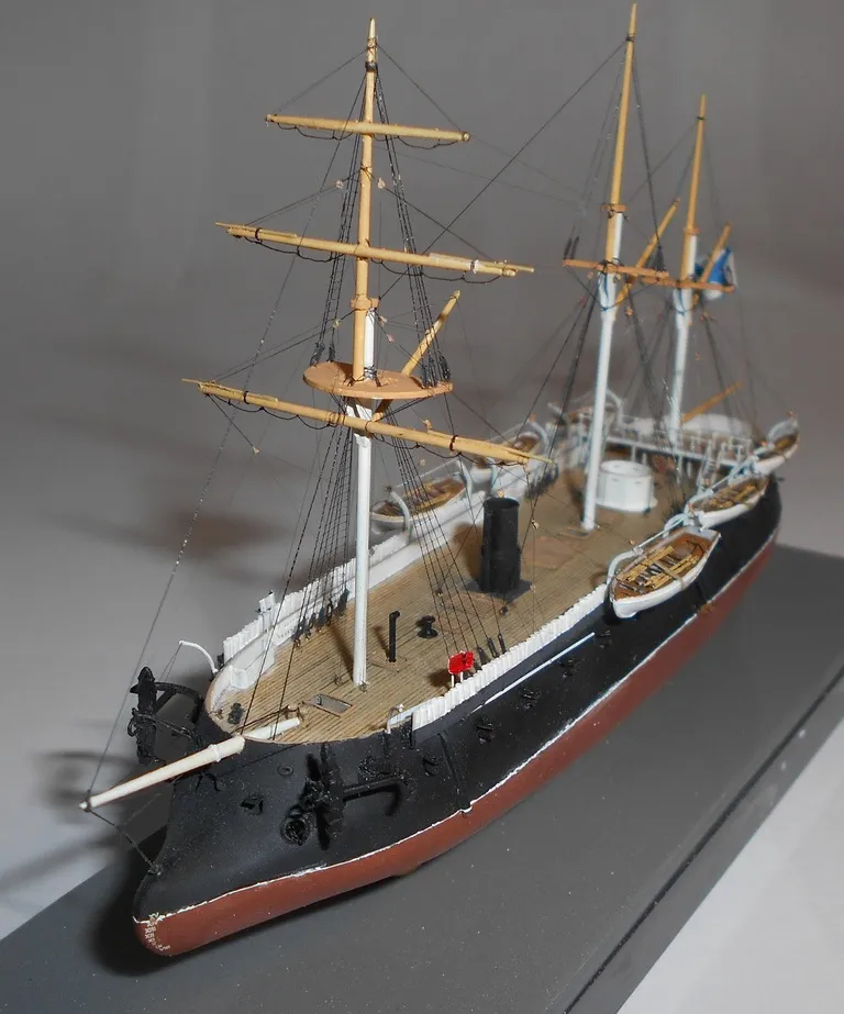 Модель корабля Паровая броненосная батарея «Первенецъ» - Верфь на Столе