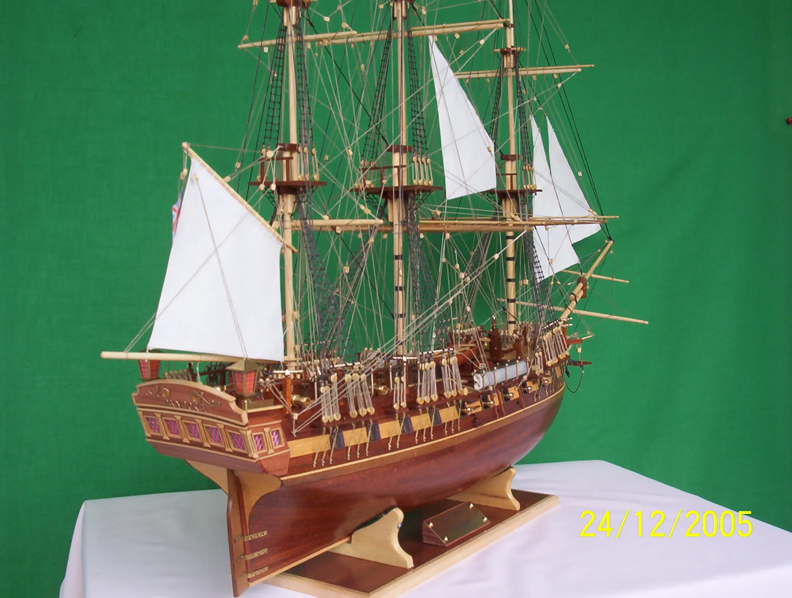 Модель корабля Парусник "Pandora" - Верфь на Столе