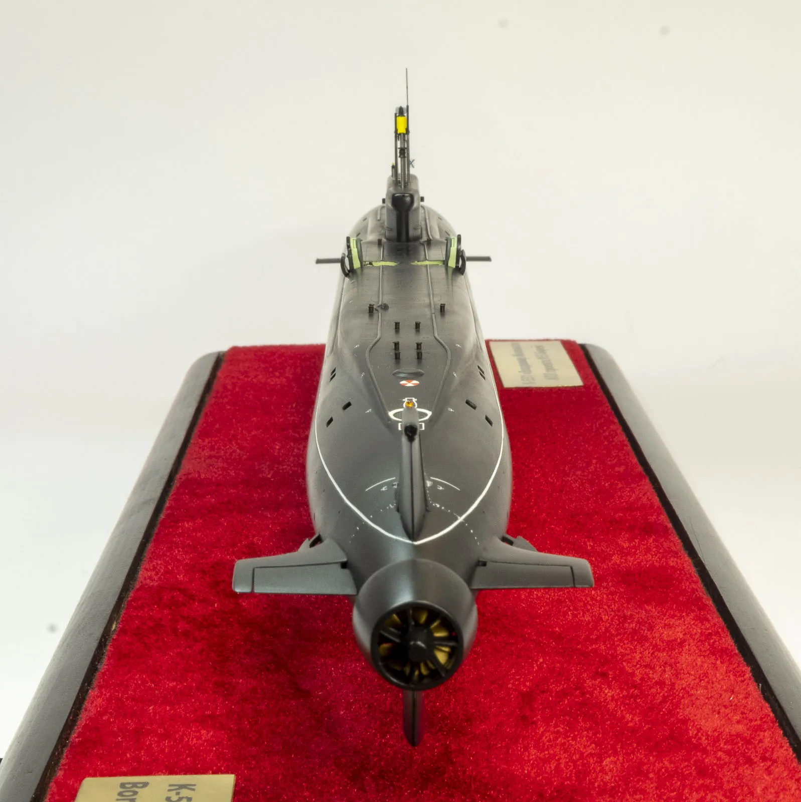 Модель корабля АПЛ К-551 "Владимир Мономах" проекта 955 Борей - Верфь на Столе