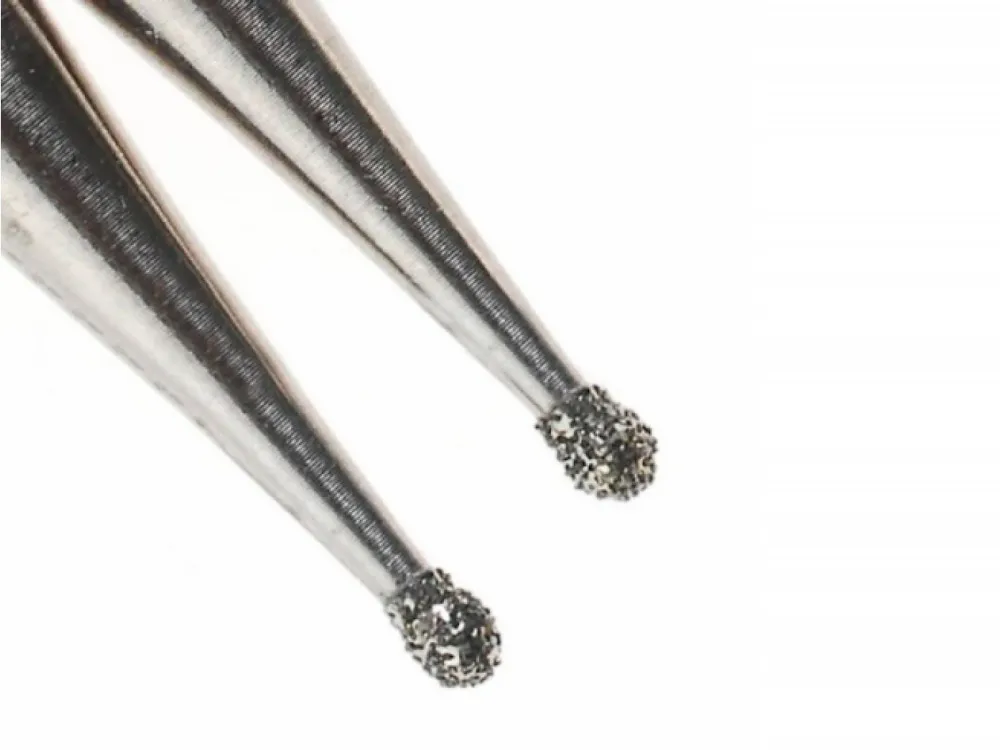 Боры сферические Proxxon 1 мм с алмазным напылением, 2 шт