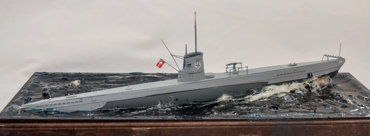 Модель корабля Подводная лодка тип 2 "U-19"   - Верфь на Столе