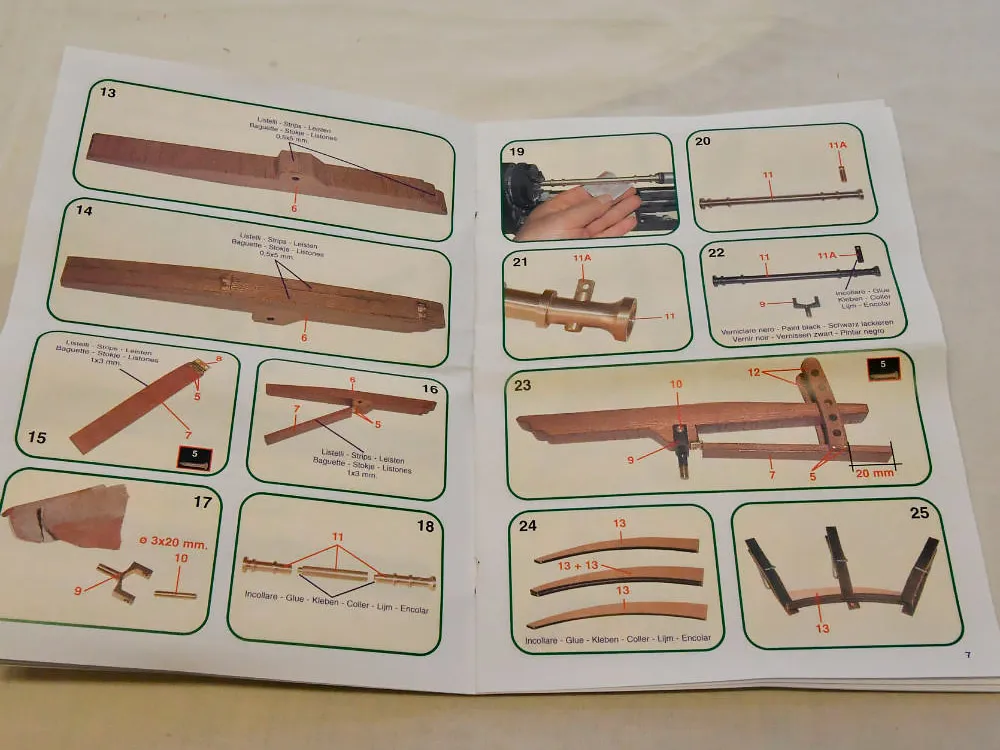 сборная модель пушки