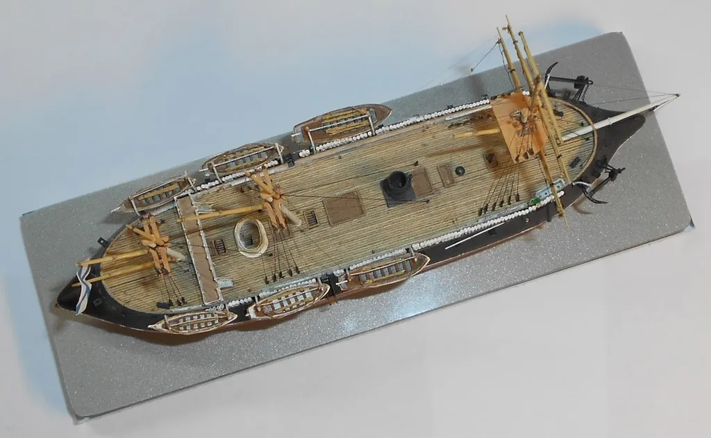 Модель корабля Паровая броненосная батарея «Первенецъ» - Верфь на Столе