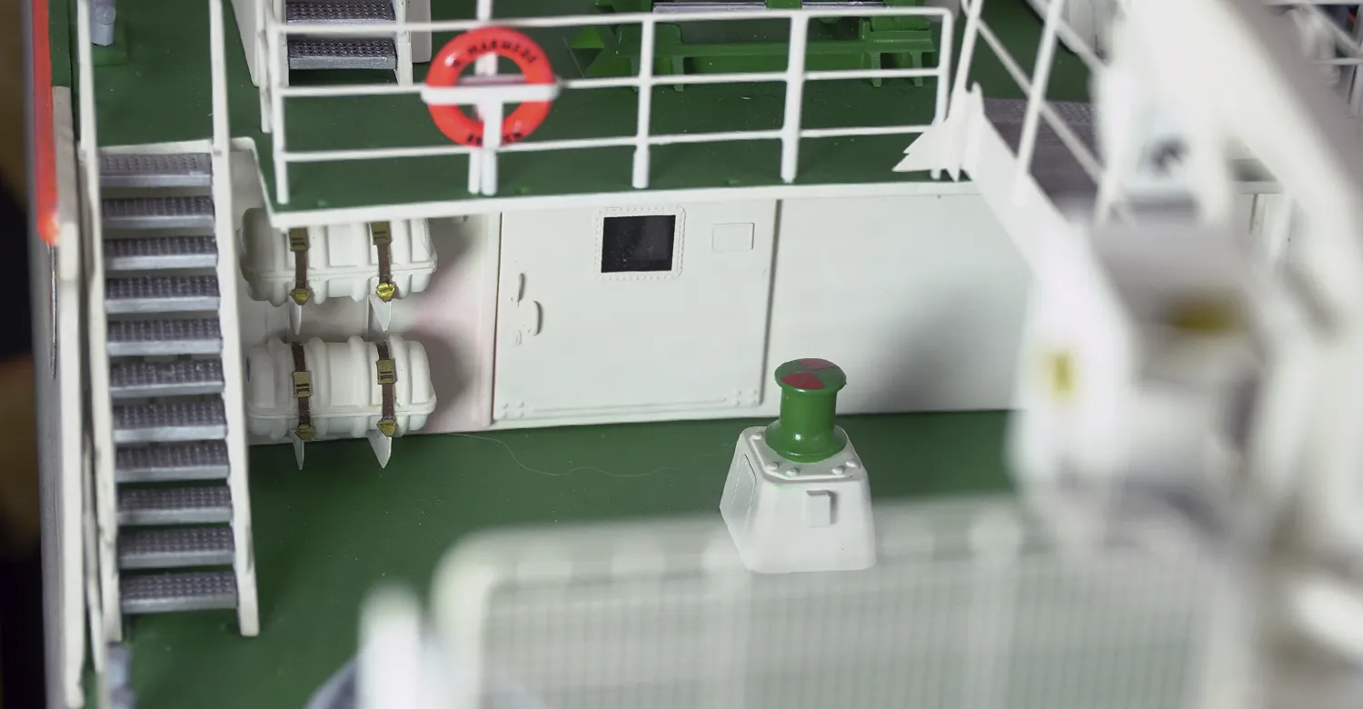 Модель корабля Cпасательный крейсер «HERMANN MARWEDE» - Верфь на Столе