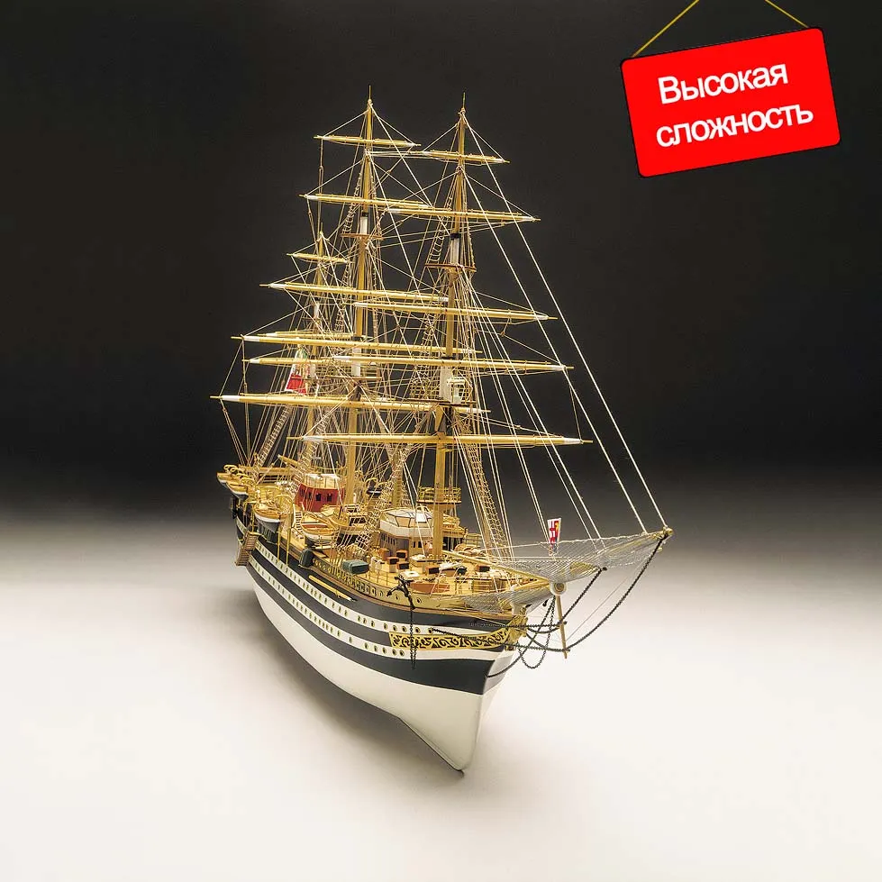 Модель корабля своими руками Amerigo Vespucci (Mantua)
