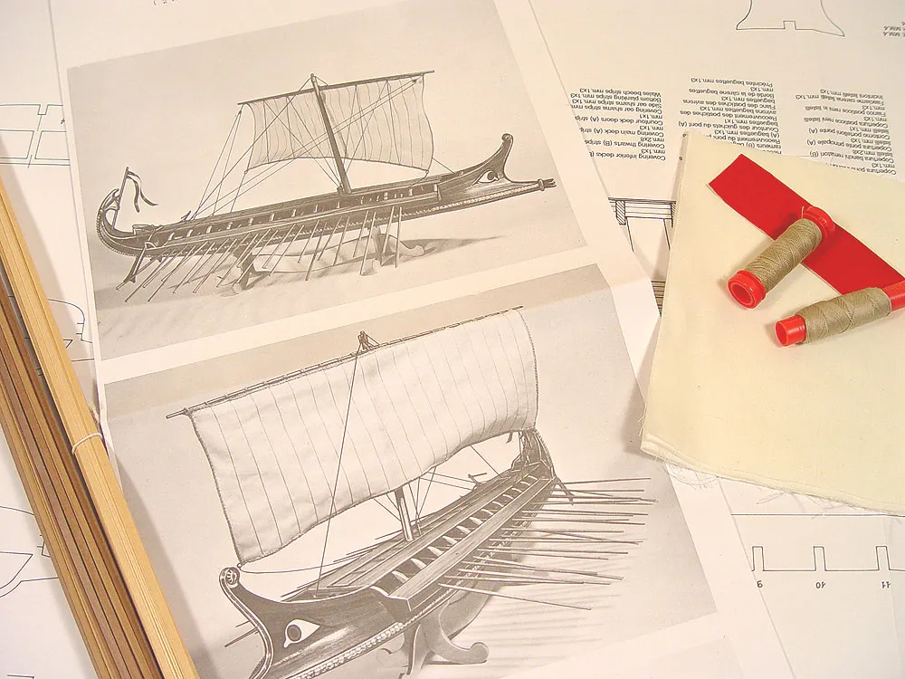 модель корабля Greek Bireme