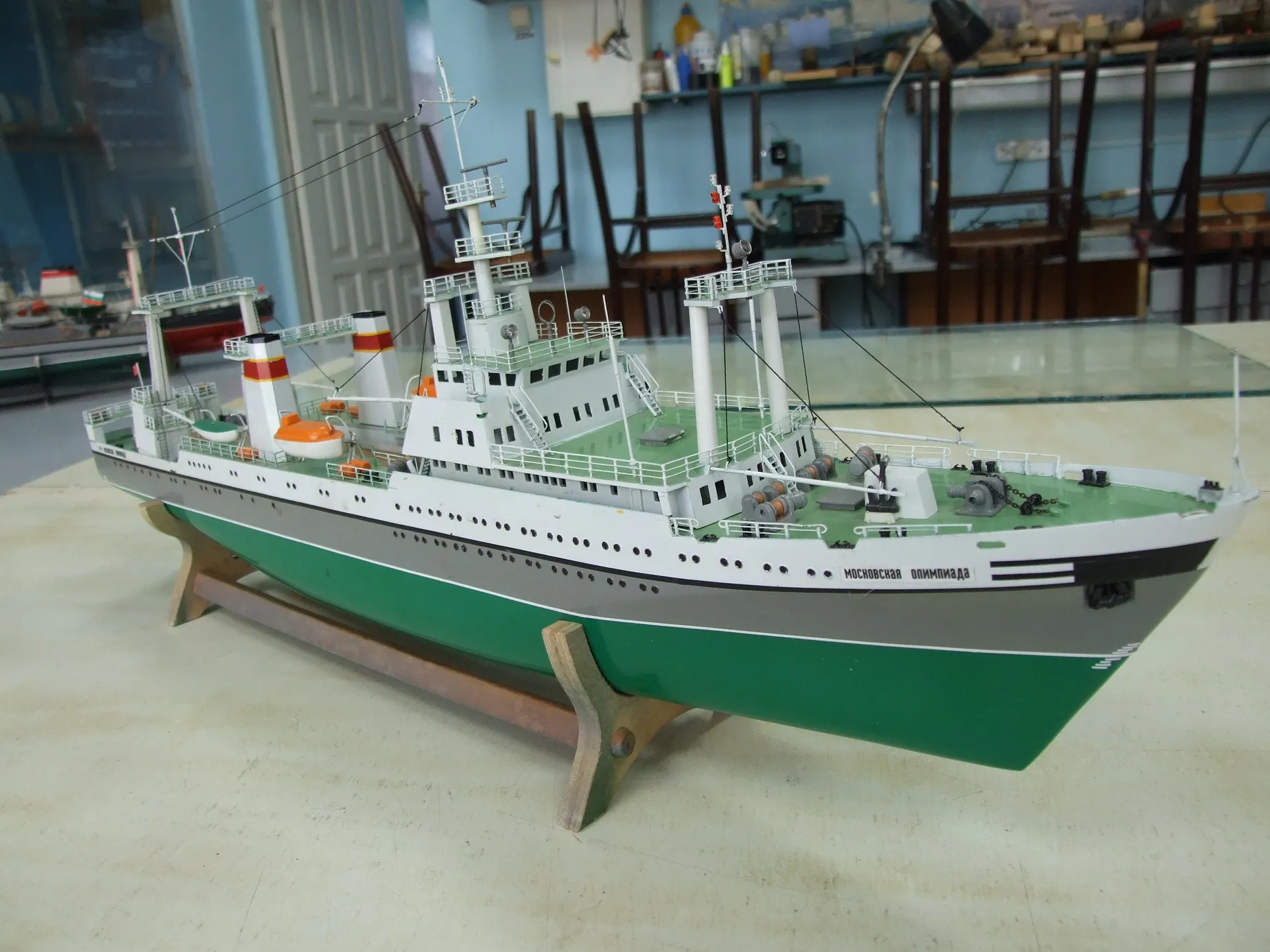 Модель корабля «Московская олимпиада» - Верфь на Столе