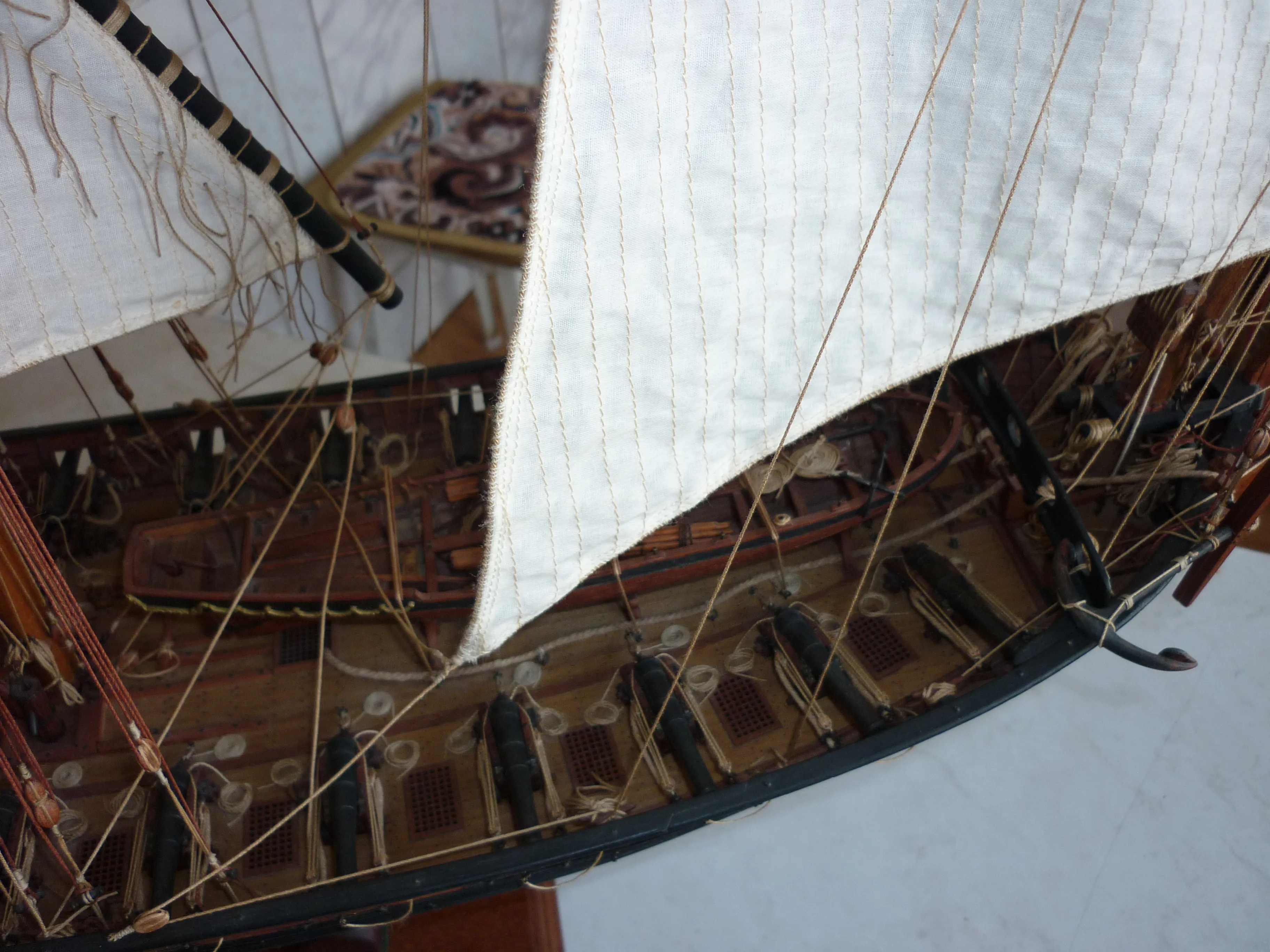 Модель корабля Шебека «Le Requin»  - Верфь на Столе