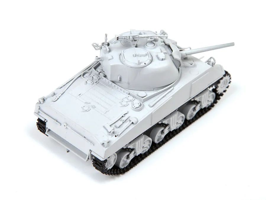 Американский средний танк М4А2(75) "Шерман" (сборка без клея)