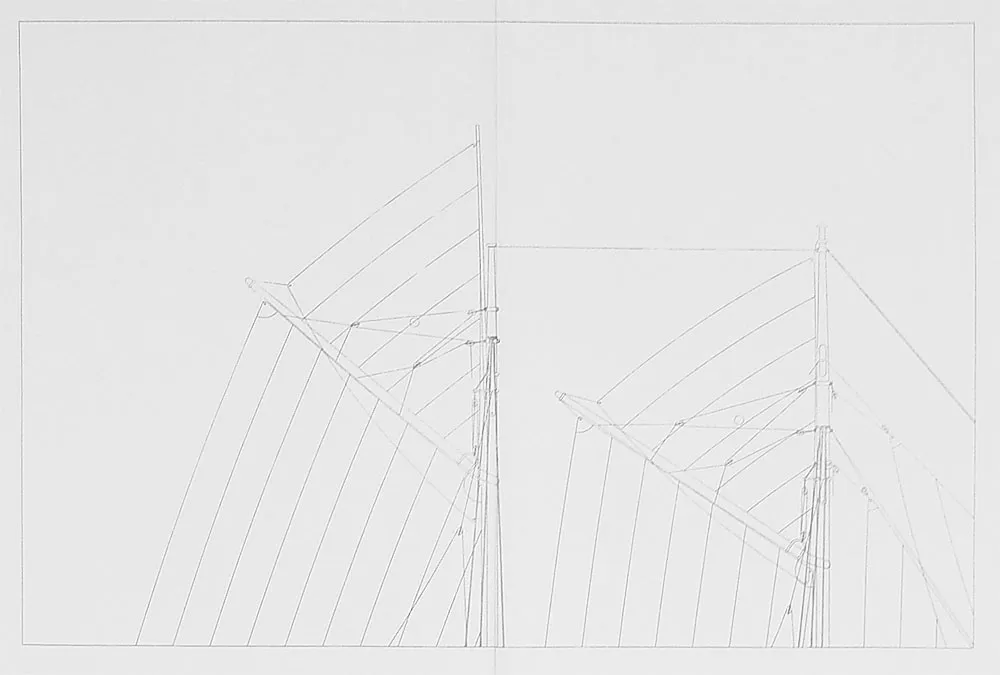 Чертеж шхуны "Александр Ковалевский"