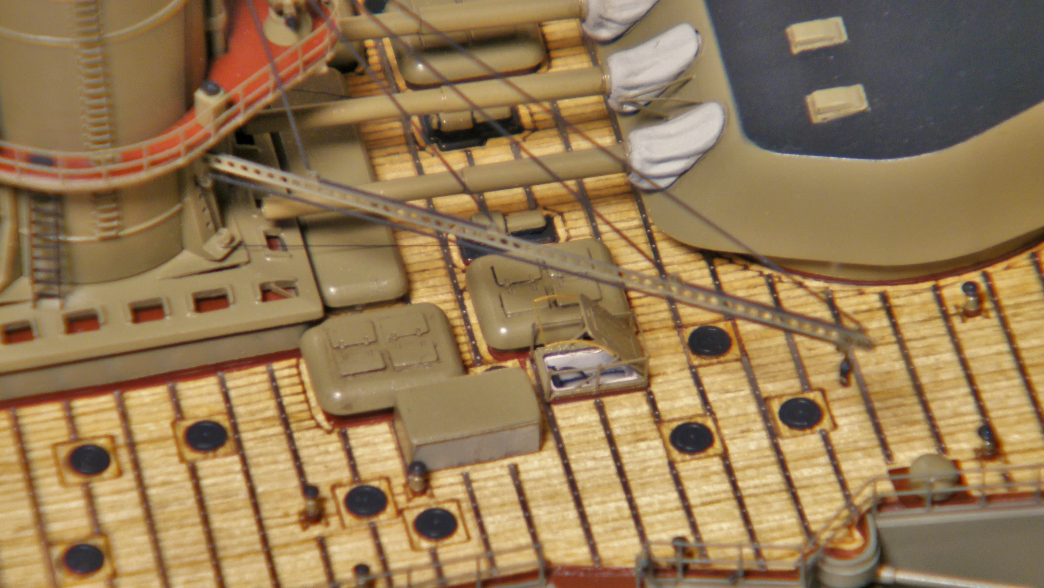 Модель корабля Линкор "Севастополь" начало 1915 г. - Верфь на Столе