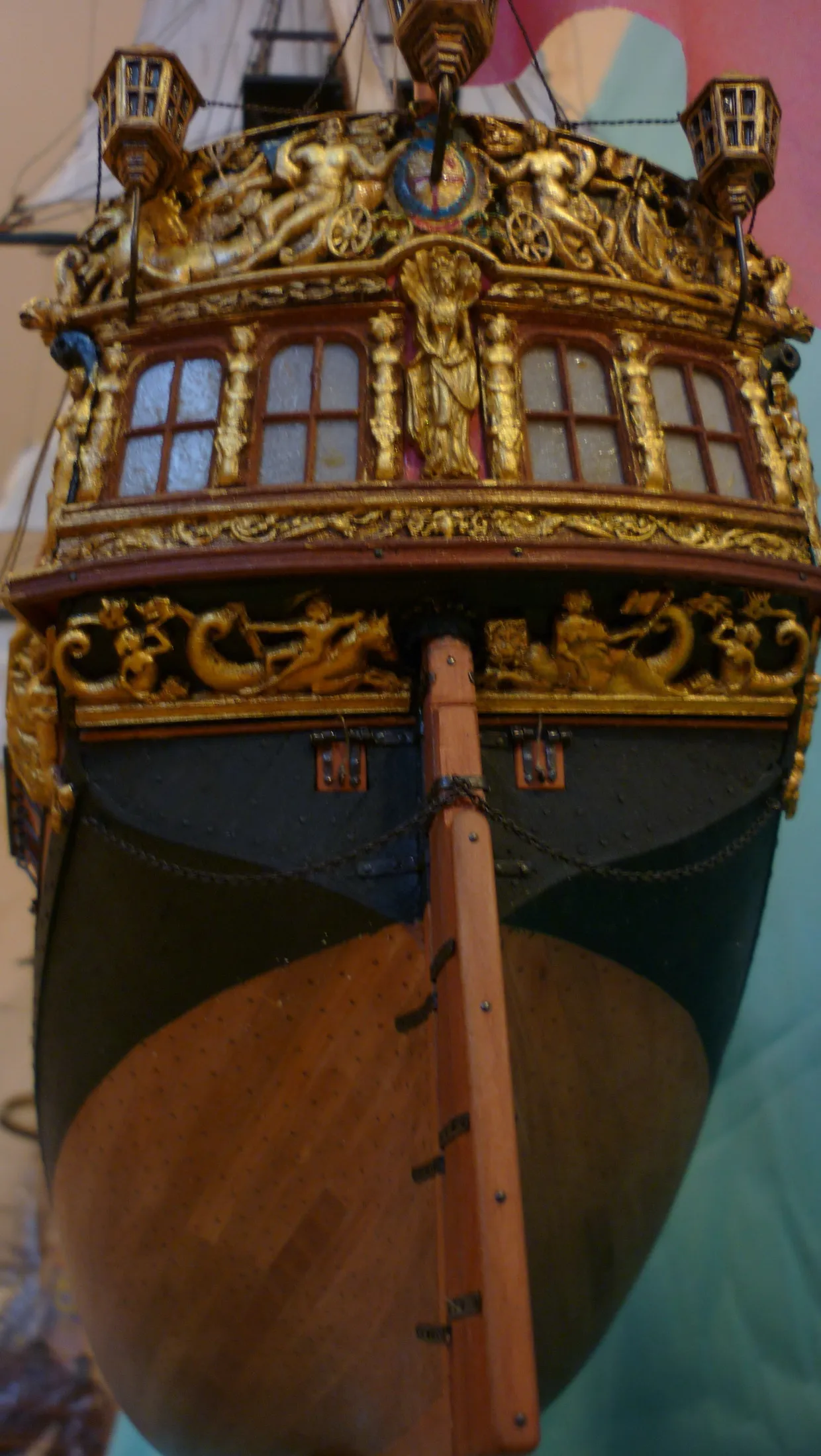 Модель корабля Королевская яхта «Royal Caroline», Англия - Верфь на Столе