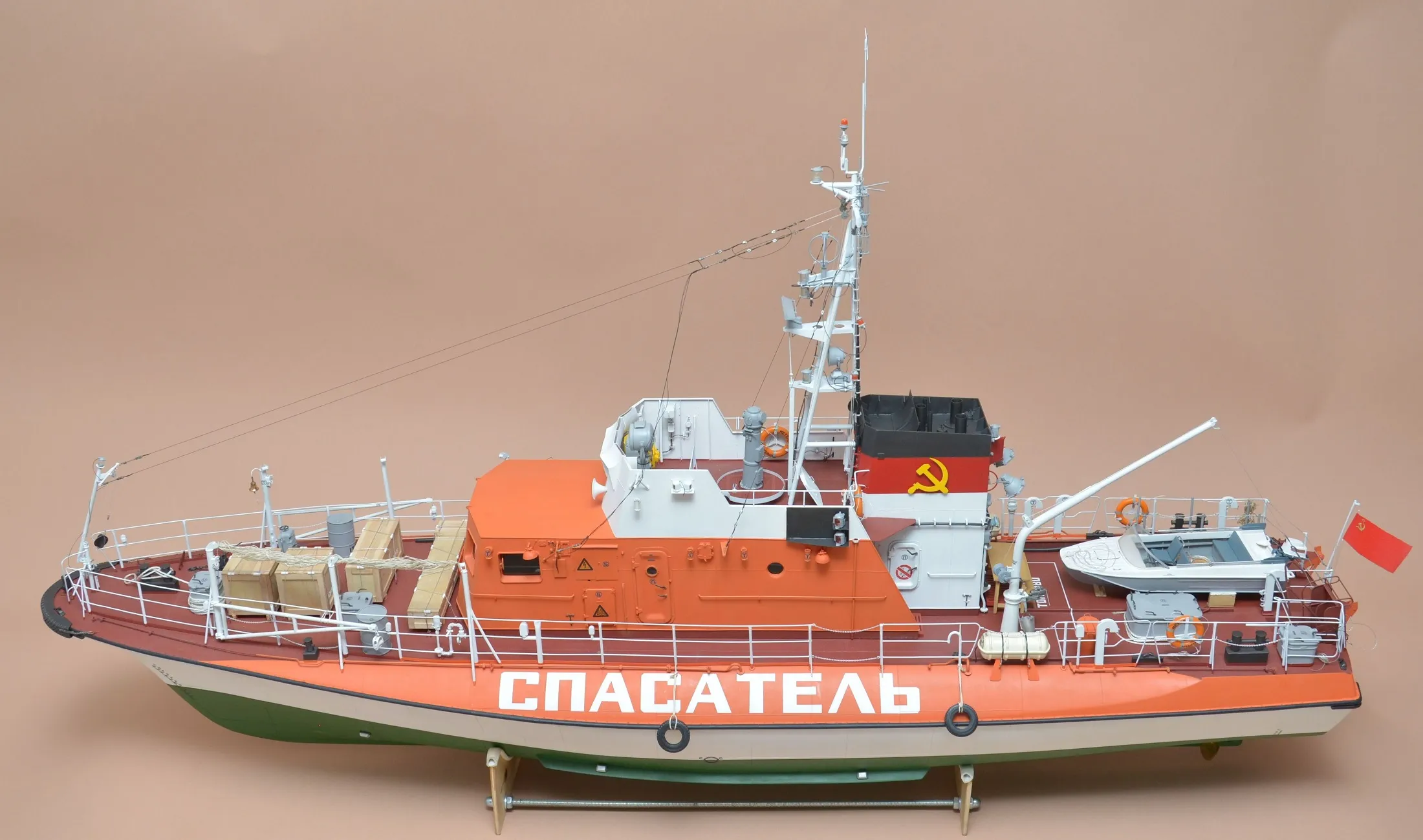 Модель корабля «Метель», проект 1458 - Верфь на Столе