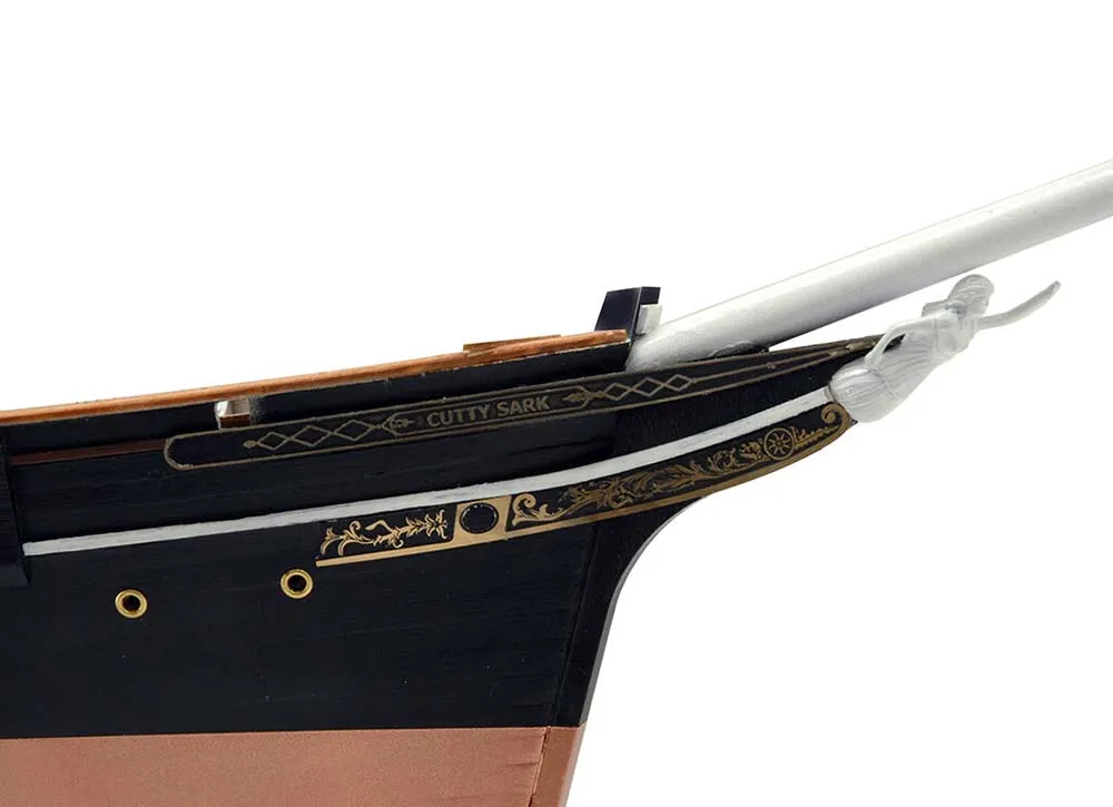 деревянная модель парусника Cutty Sark