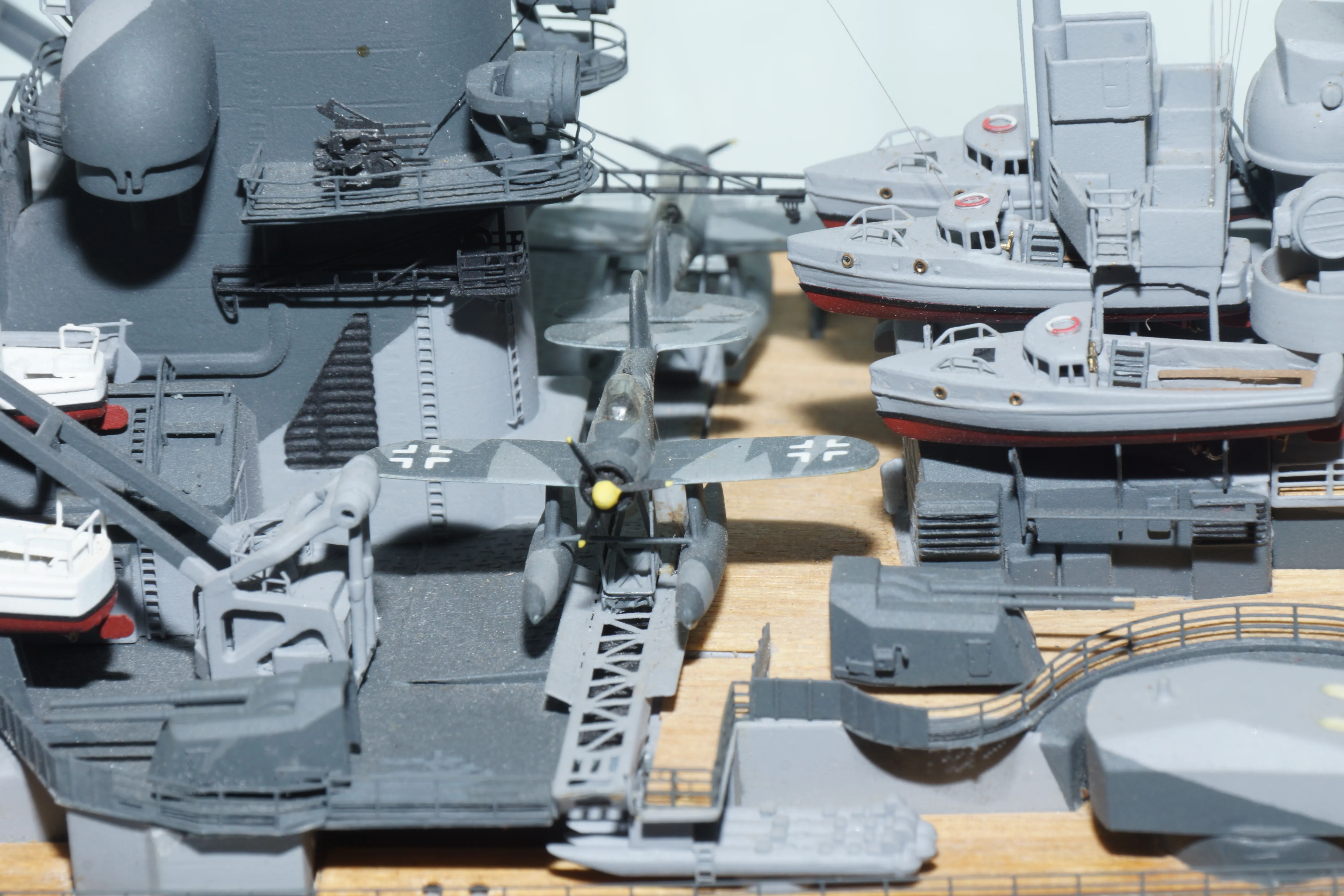 Модель корабля Линкор "Тирпиц" - Верфь на Столе