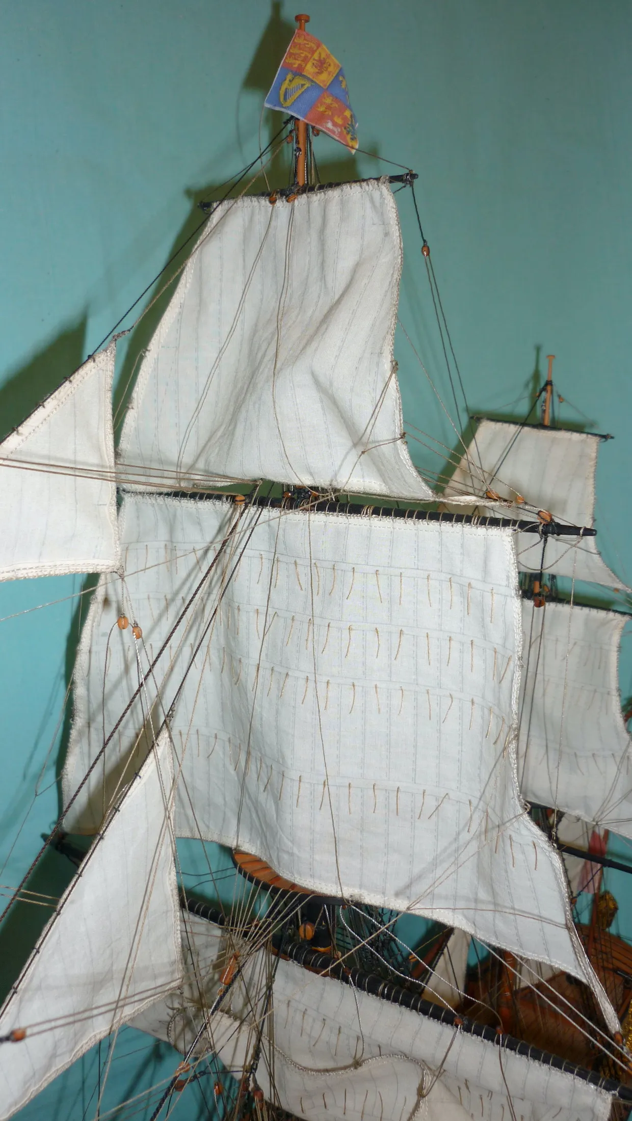 Модель корабля Королевская яхта «Royal Caroline», Англия - Верфь на Столе