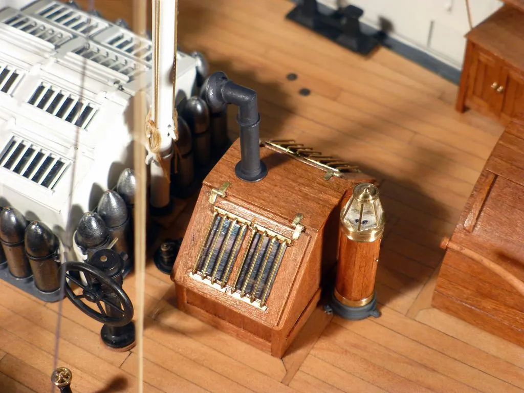 Модель корабля HMS FIDGET - Верфь на Столе