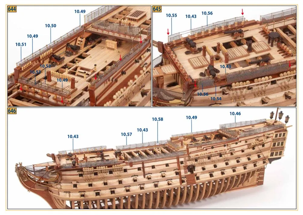 модель корабля своими руками HMS Victory (ограниченная серия)