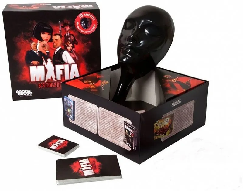 Настольная игра: Мафия. Вся семья в сборе (2-е рус. изд.)