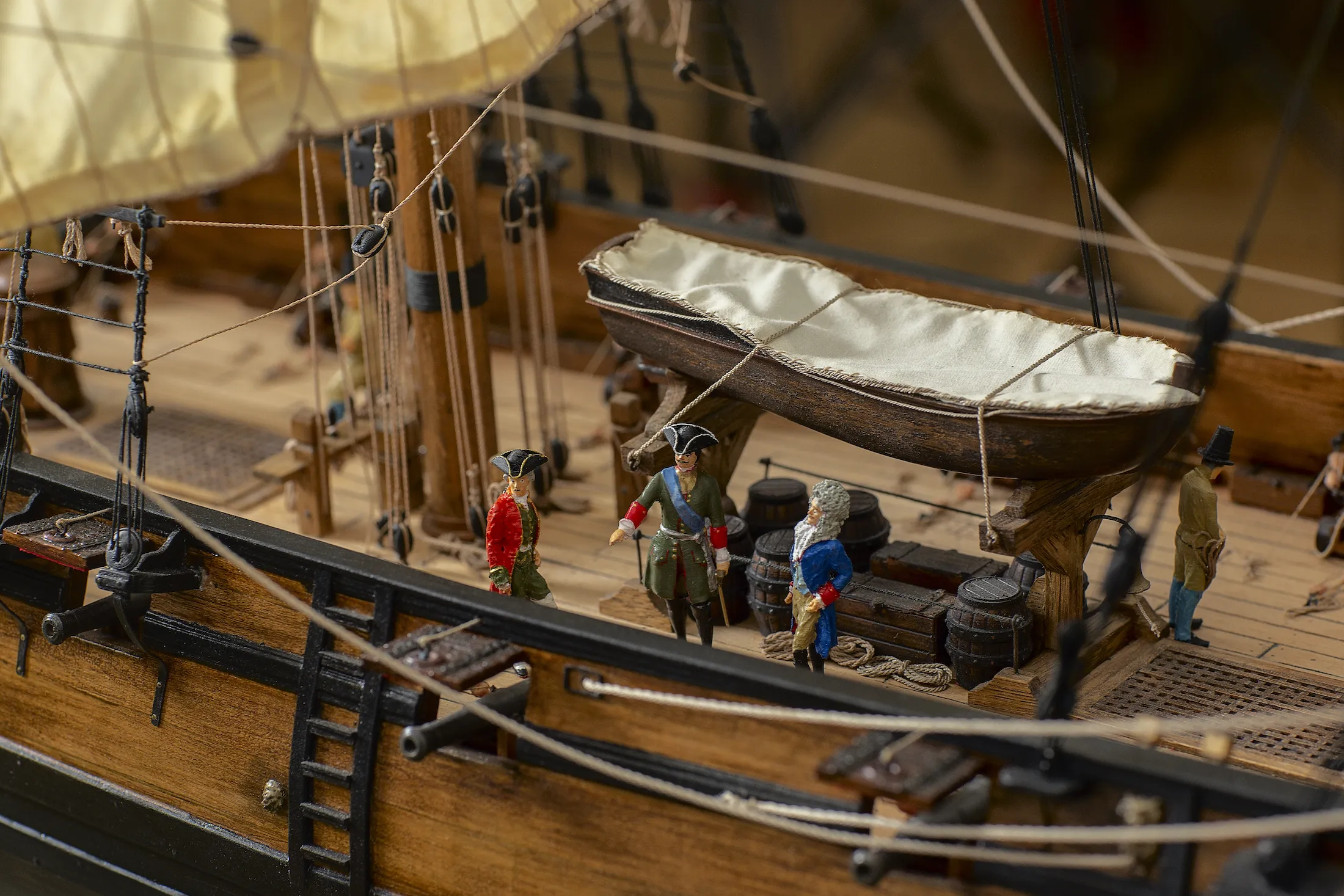 Модель корабля Шнява Балтийского флота "Фаворитка" - Верфь на Столе