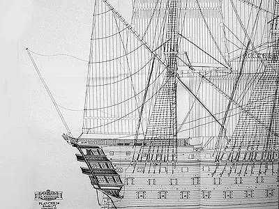 Le Commerce de Marseille, 1788 + чертежи