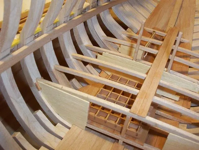 Модель корабля "La Salamandre" - Верфь на Столе