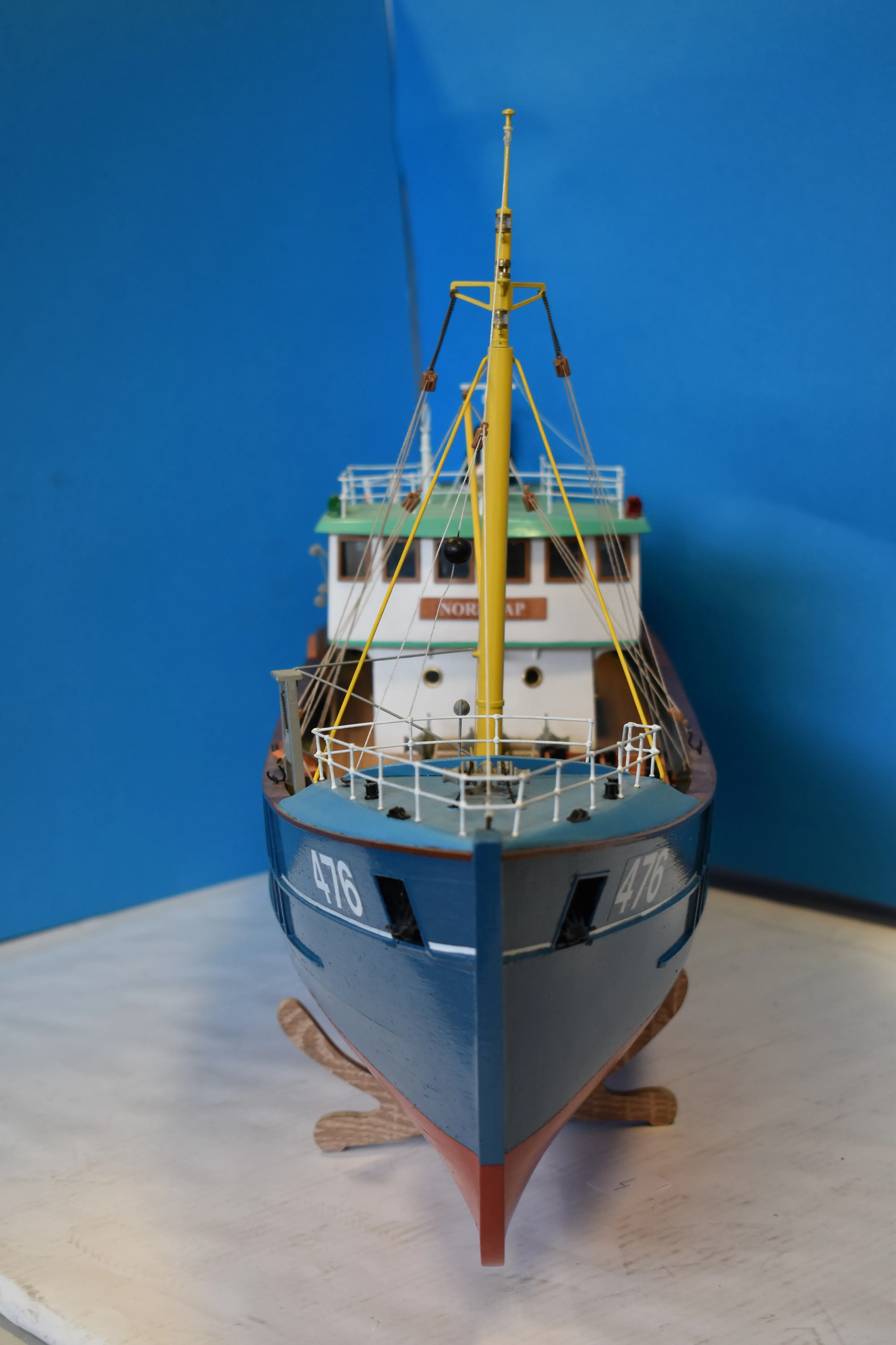 Модель корабля рыболовное судно "Nordkap 476" - Верфь на Столе