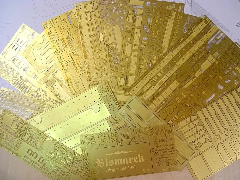 модель корабля Bismarck (Бисмарк)