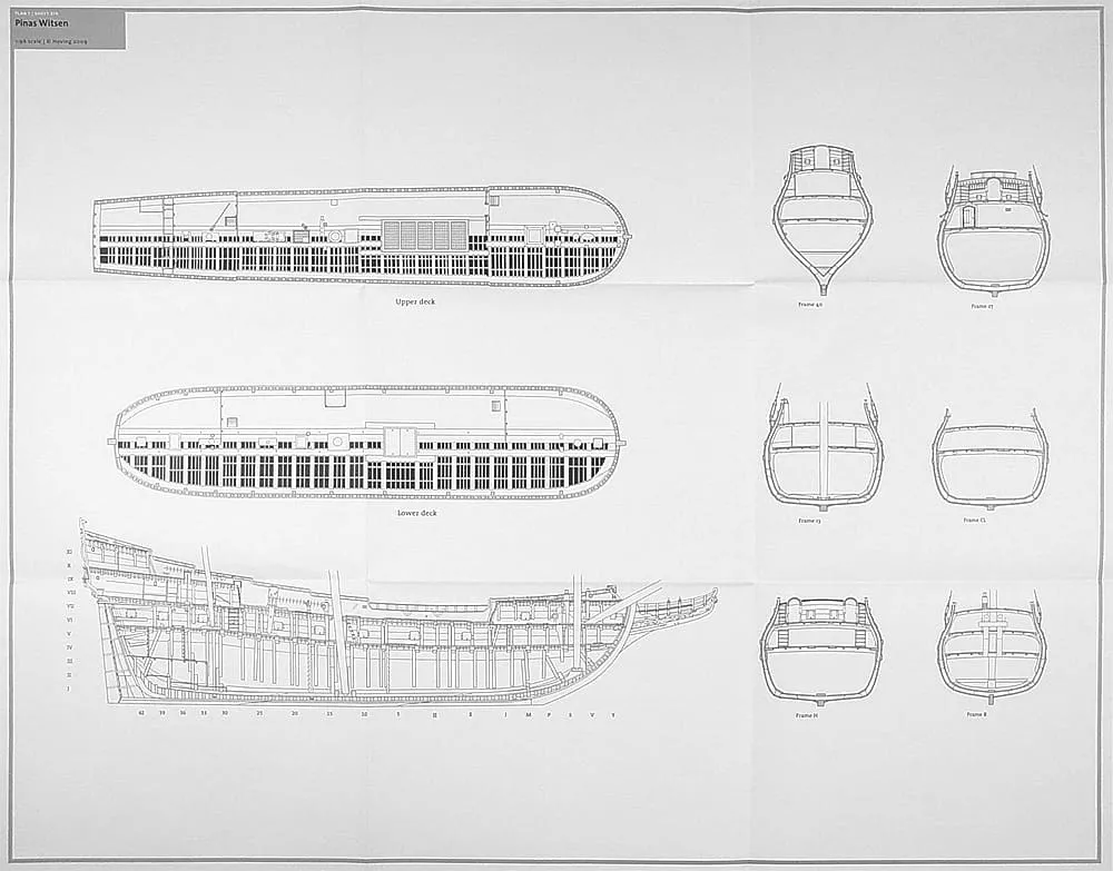17th CENTURY DUTCH MERCHANT SHIPS + Чертежи
